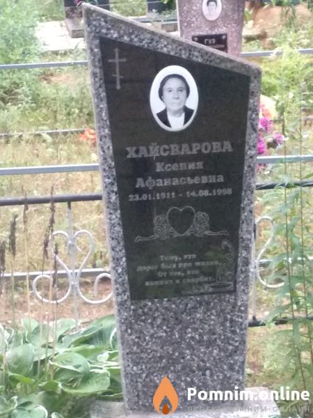Хайсварова Ксения Афанасьевна