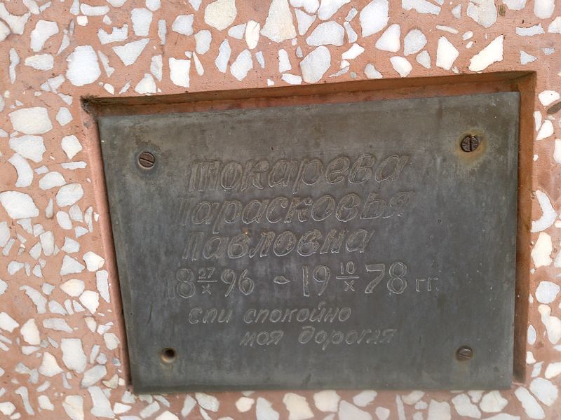 Парасковья Токарева Павловна