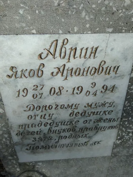 Аврин Яков