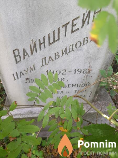 Вайнштей Наум Давидов