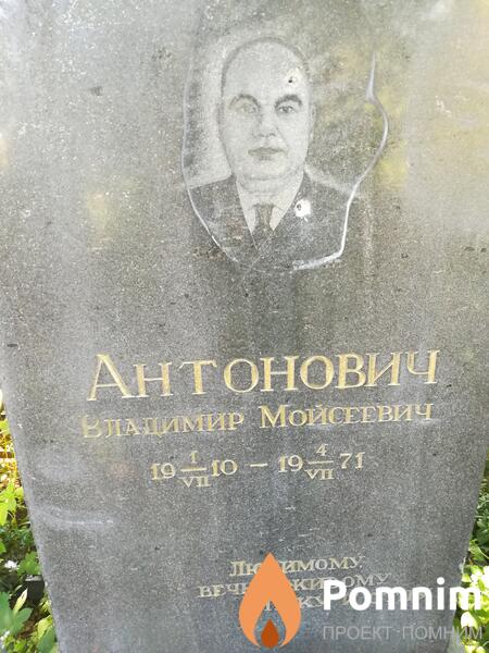 Антонович Владимир Мойсеевич