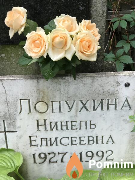 Лопухина Нинель Елисеевна