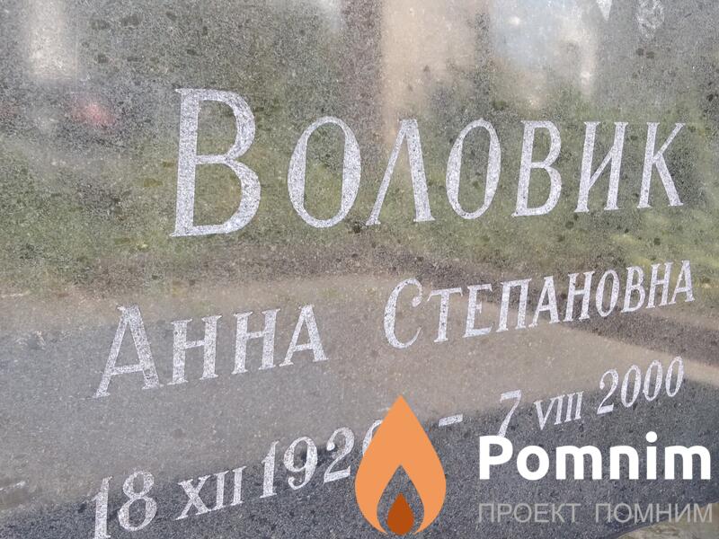 Воловик Анна Степановна
