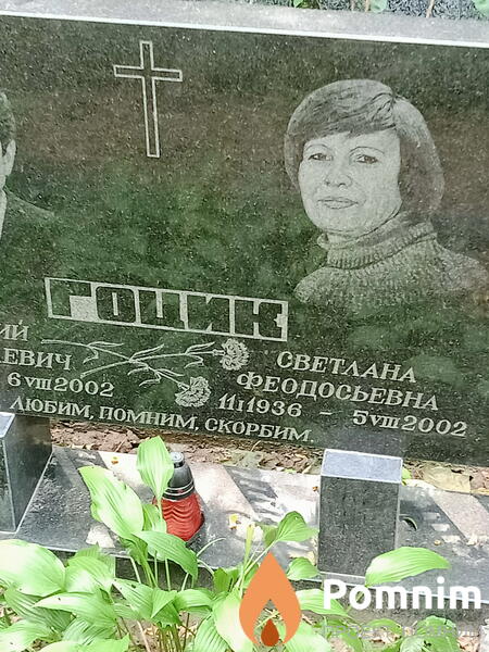 Гоцик Светлана Феодосьевна