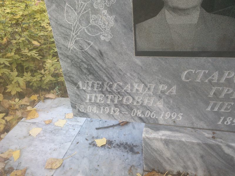 Стародумова Александра Петровна