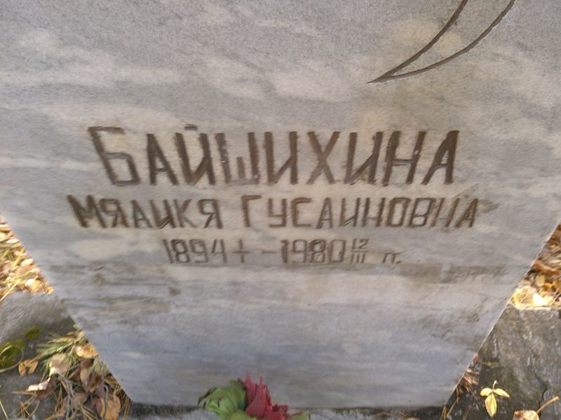 Малика Байшихина Гусаиновна