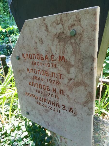 Клопов None