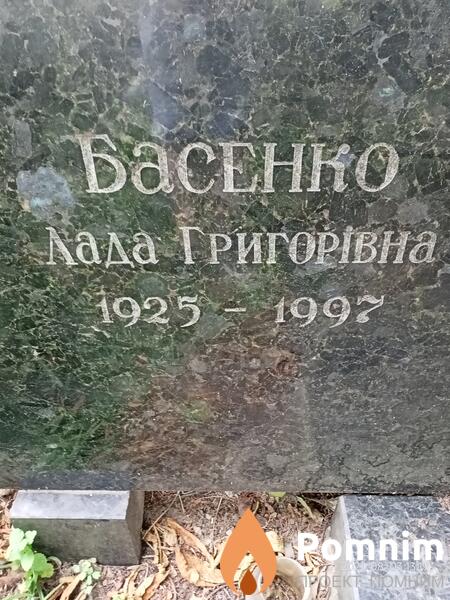 Басенко Лада Григорівна