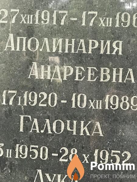 Василюк Аполинария Андреевна