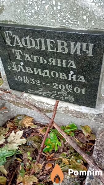 Гафевич Татьяна Давидовна