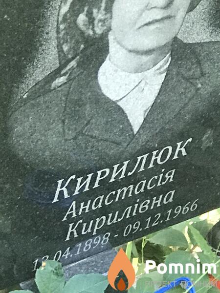 Кирилюк Анастасія Кирилівна