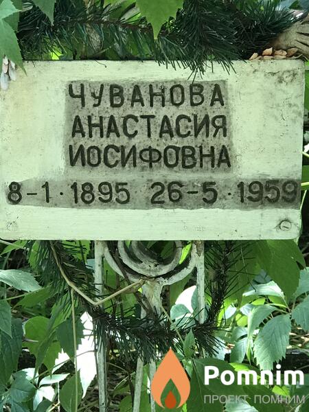 Чуванова Анастасия Иосифовна