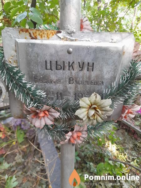 Цыкун Евдокия Васильевна