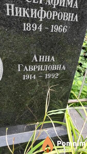 Пузыренко Анна Гавриловна