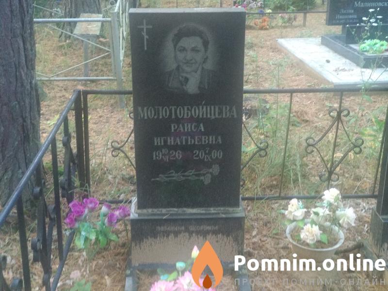 Молотобойцева Раиса Игнатьевна