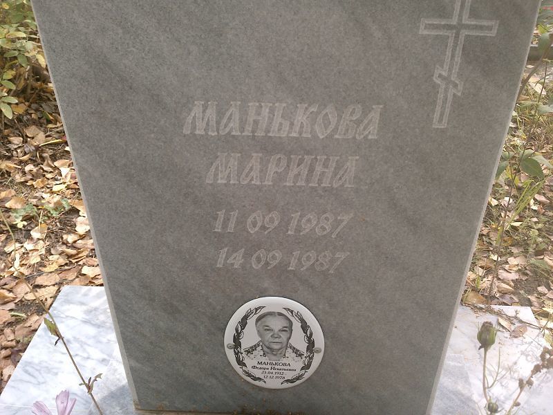 Федора Манькова Игнатьевна