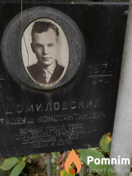 Домиловский Тадеуш Константинович