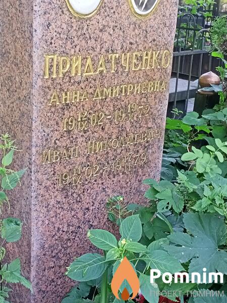 Придатченко Анна Дмитриевна