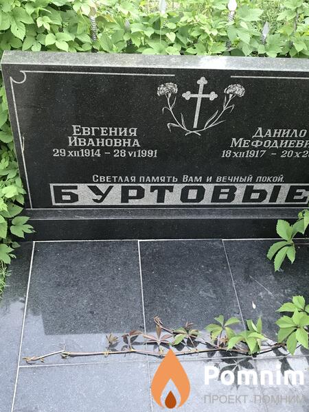 Буртовые Евгения Ивановна