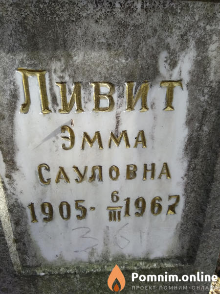 Ливит Эмма Сауловна