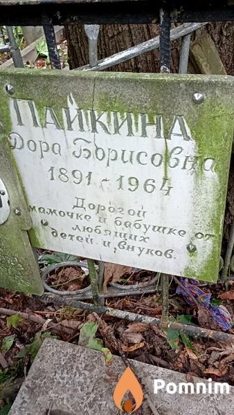 Пайкина Дора Борисовна