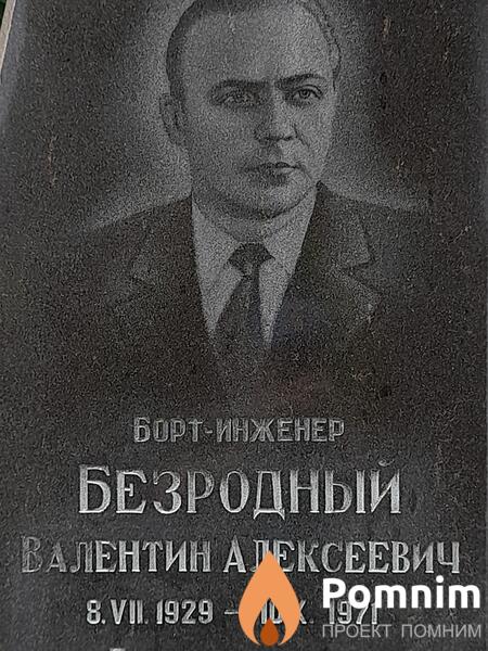 Безродный Валентин Алексеевич