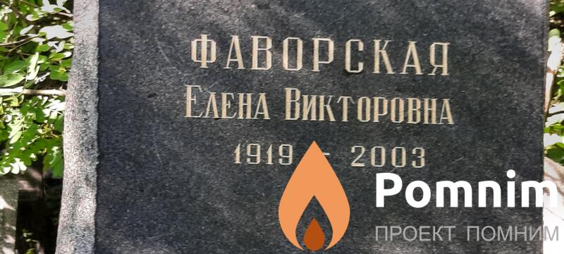 Фаворская Елена Викторовна
