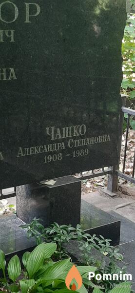 Чашко Александра Степановна