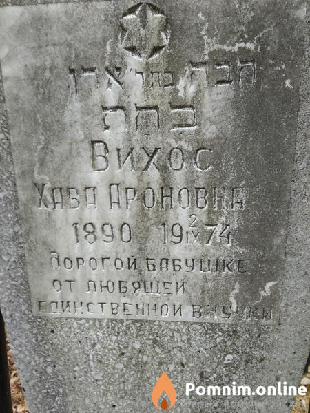 Вихос Хава Ароновна