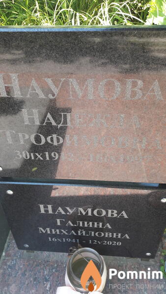 Наумова Надежда Трофимова