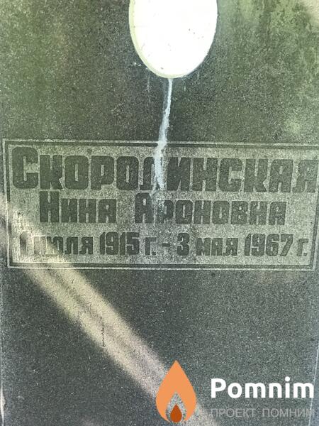 Скородинская Нина Ароновна