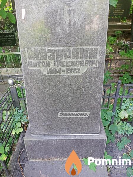 Мазараки Антон Фёдорович