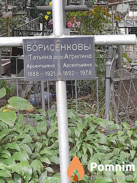 Борисенкова Агриппина Арсентьевна