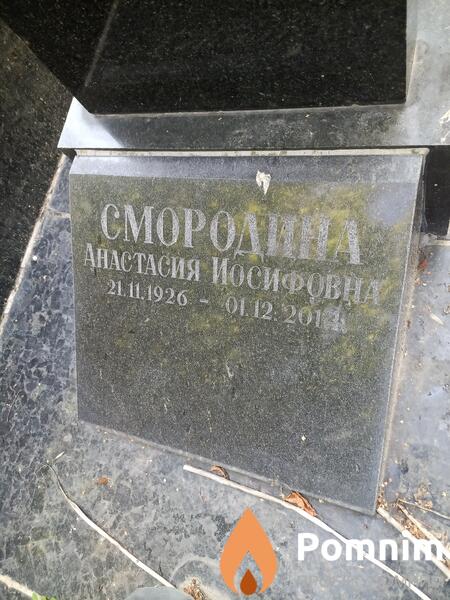 Смородина Анастасия Иосифовна