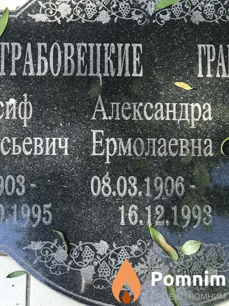 Грабовецкий Александр Ермолаевна
