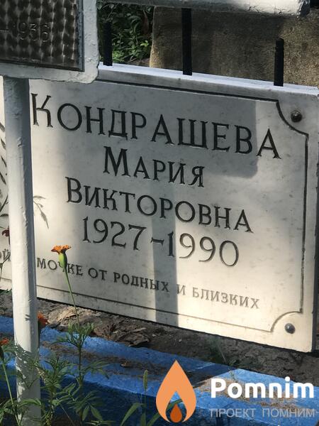 Кондрашева Мария Викторовна