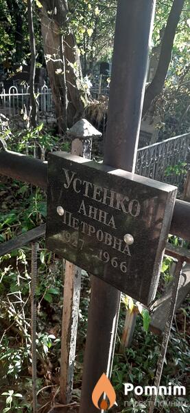 Устенко Анна Петровна