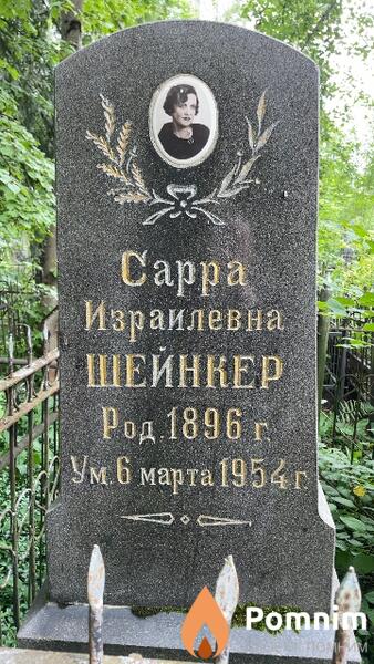 Шейнкер Cappa Израилевна