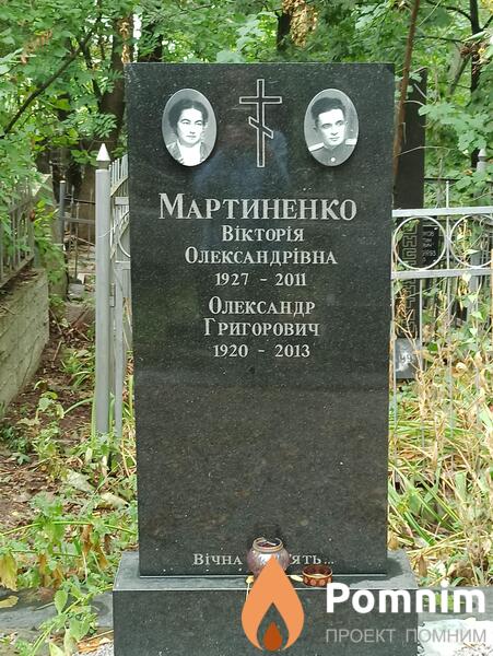 Мартиненко Вікторія Олександрівна