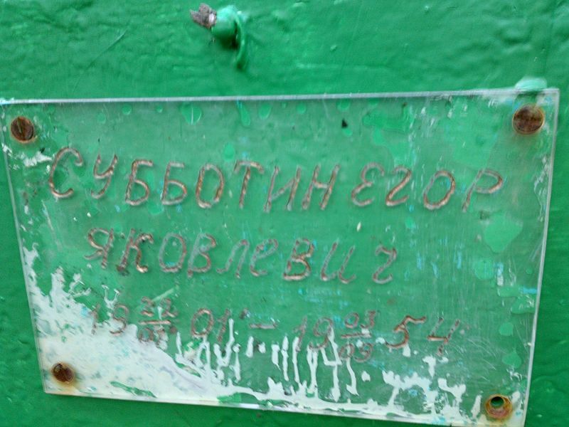 Субботин Егор Яковлевич