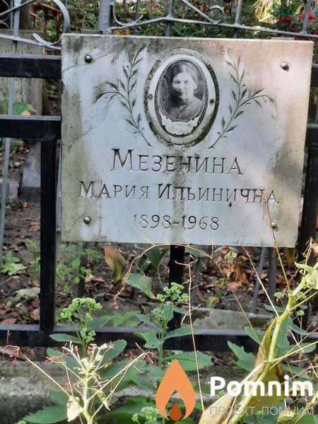 Мезенина Мария Ильинична