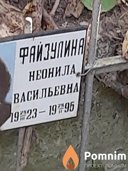Файзулина Неонила Васильевна