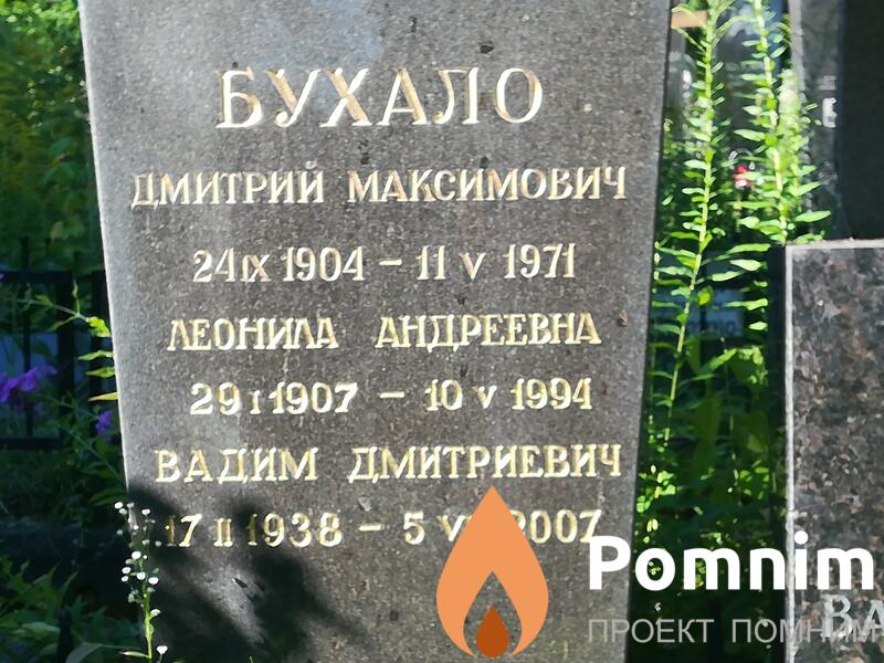 Бухало Вадим Дмитриевич