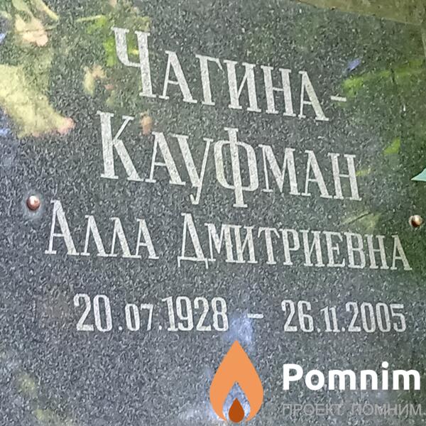 Чагинакауман Алла Дмитриевна