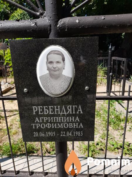 Ребендяга Агриппина Трофимовна