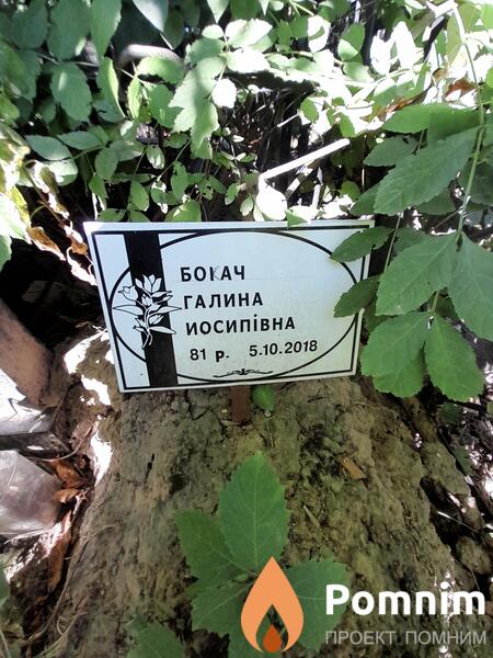 Бокач Галина Иосиповна