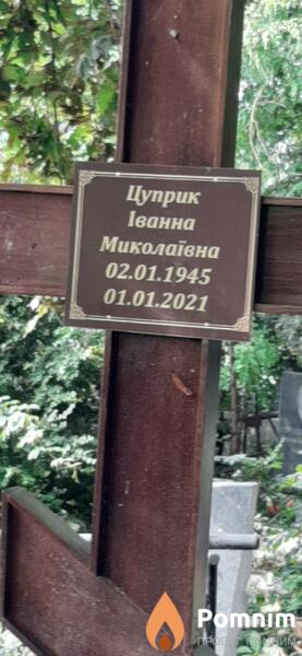 Цуприк Иванна Николаевна