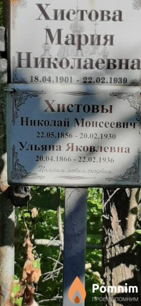 Хистов Николай Моисеевич