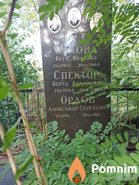Орлова Бетя Юрьевна
