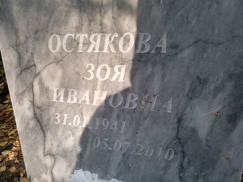 Остякова